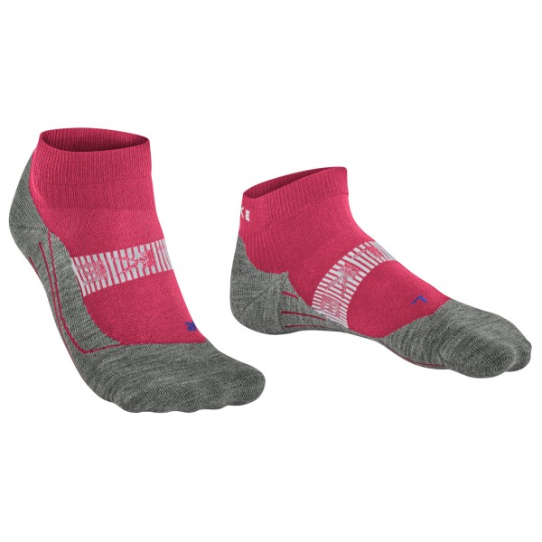 FALKE RU4 Endurance Cool Short - Calzini Da Corsa Uomo, Corti, Traspiranti, Antivesciche, 1 Paio, Taglia 42-43