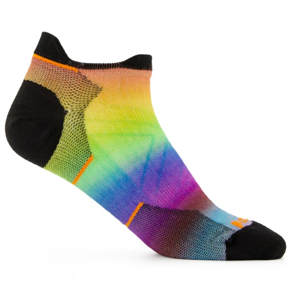 Smartwool - Run 0 Cushion Pride Rainbow Print Low Ankle Socks - Løbesokker
