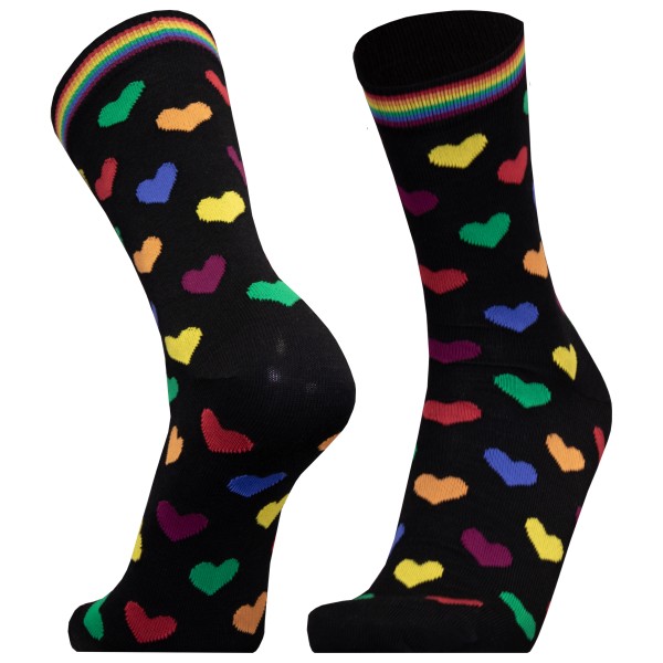 UphillSport - Lifestyle Merino L3 Rainbow Hearts Crew - Calcetines multifuncionales
