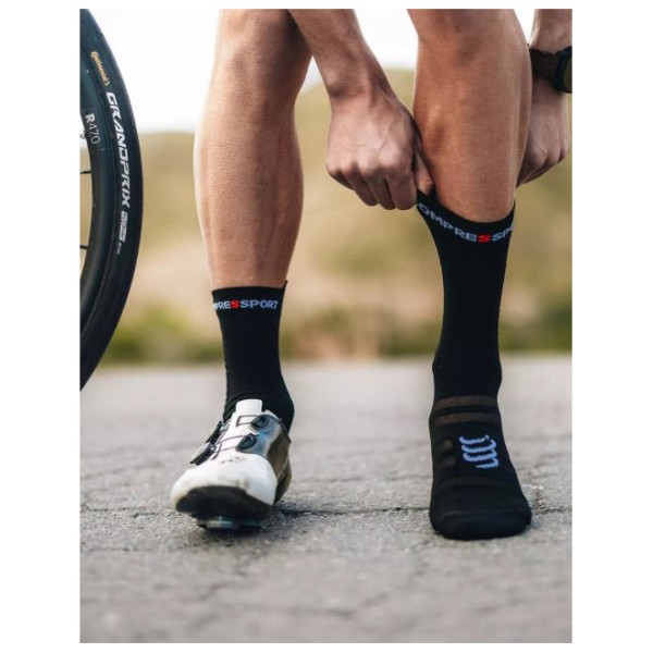 Compressport - Pro Racing Socks V4.0 Bike - Calcetines de ciclismo