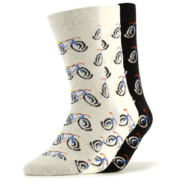 DEDICATED - Socks Sigtuna Happy Bike AOP - Calcetines multifuncionales