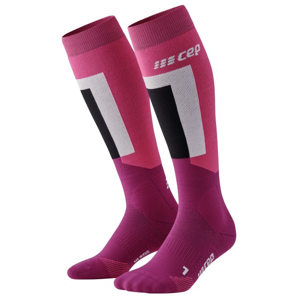 CEP - Women's Thermo Compression Socks Skiing Tall V3 - Skisokker