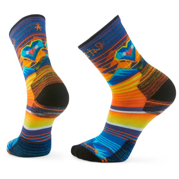 SmartWool Calze Trail Running - Targeted Cushion Singletrack Print Crew