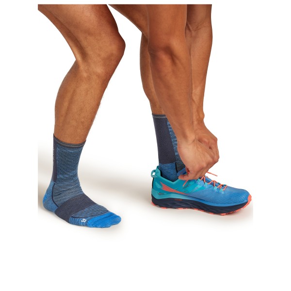 Icebreaker - Merino Run+ Ultralight Crew Fusion Dye - Calcetines de running