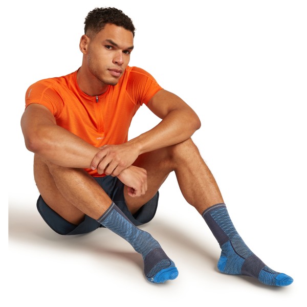 Icebreaker - Merino Run+ Ultralight Crew Fusion Dye - Calcetines de running