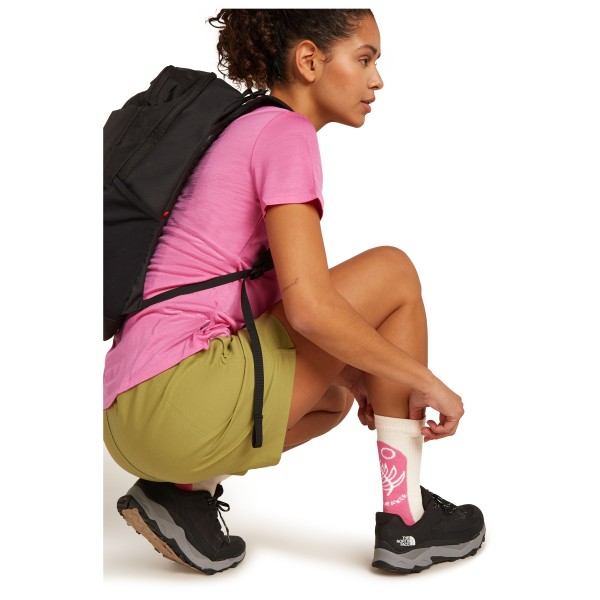 Icebreaker - Women's Merino Hike+ Light Crew Fresh Fern - Calcetines de trekking