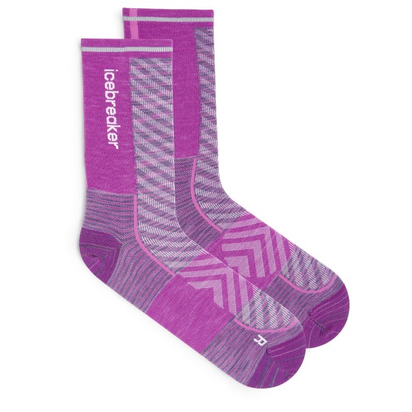 Icebreaker - Women's Merino Run+ Ultralight Crew Fusion Dye - Calcetines de running