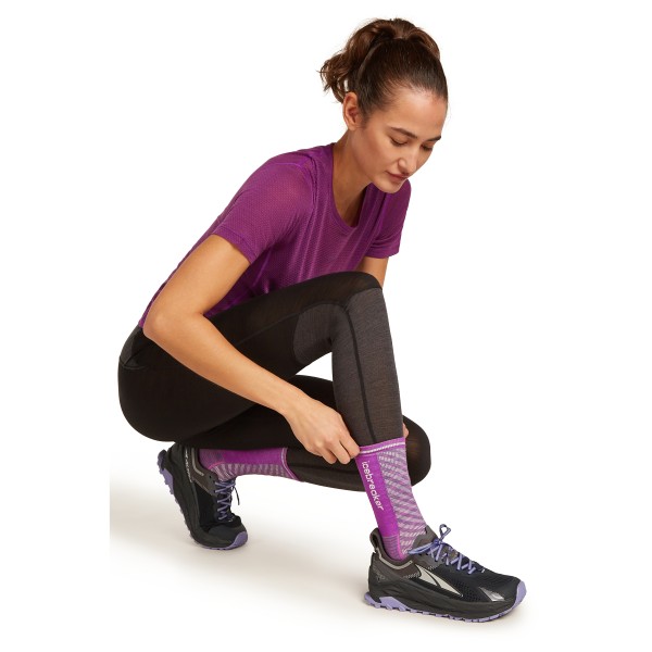 Icebreaker - Women's Merino Run+ Ultralight Crew Fusion Dye - Calcetines de running
