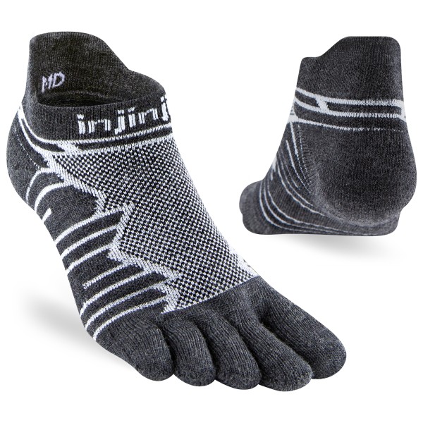 Injinji - Ultra Run No Show Wool - Loopsokken