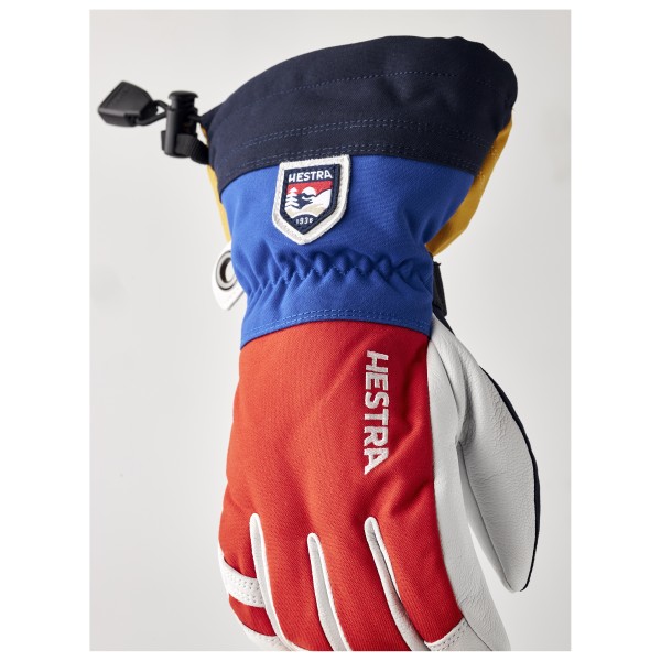 Hestra - Kid's Army Leather Heli Ski 5 Finger - Handsker