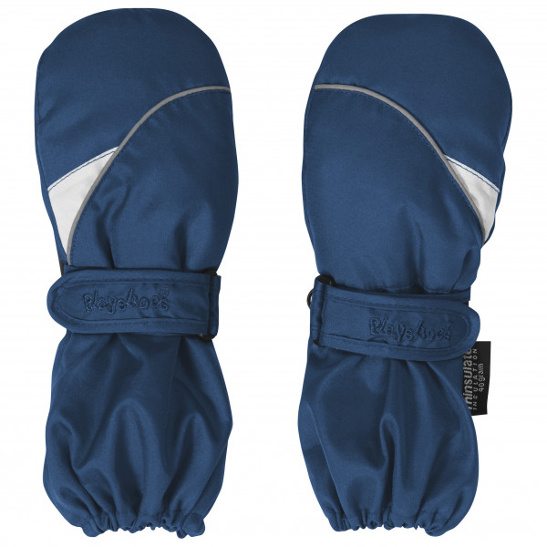 Playshoes Moufles Bébé Chaudes Et Imperméables - Gants D'Hiver Unisexe Avec Cordon Anti-Perte Pour 0-12 Mois