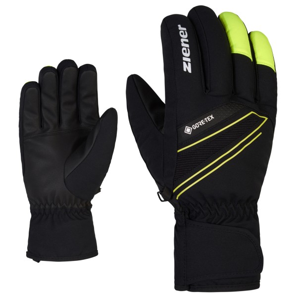 Ziener Gloves Glyn Gore Tex Skihandschoenen voor heren, zwart, maat 8