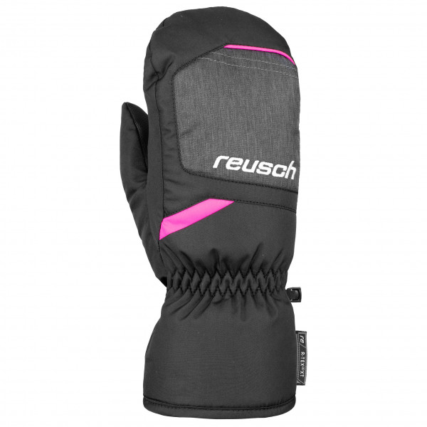 Gants De Ski Reusch Bennet R-TEX® XT Junior - Noir Et Jaune Sécurité - Imperméables, Respirants, Chauds - Pour Enfants
