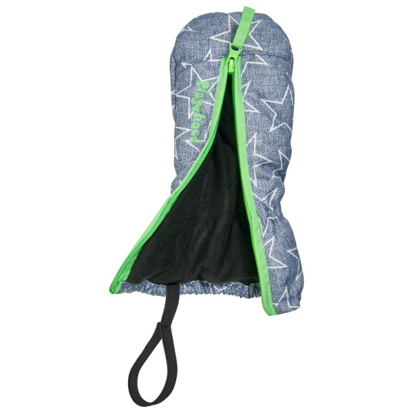 Playshoes - Kid's Fäustling Sterne mit Reißverschluss - Guantes