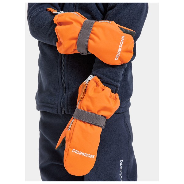 Didriksons - Kid's Biggles Zip Mitten 7 - Gloves