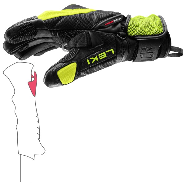 Leki - Kid's WCR Venom 3D Junior - Guantes