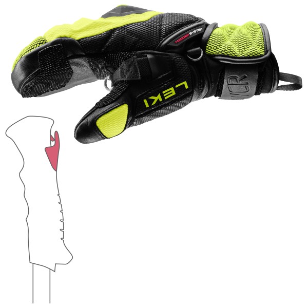Leki - Kid's WCR Venom 3D Junior Mitt - Gloves