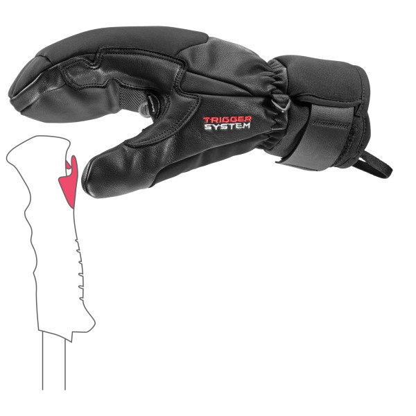 Leki - Hevon 3D Mitt - Handsker