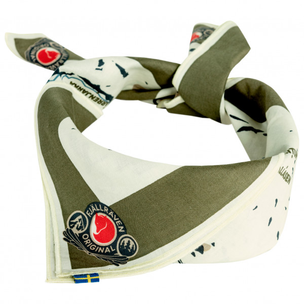 Fjällräven - Swedish Classic Map Scarf - Sciarpa