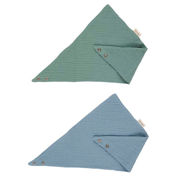 Sterntaler - Kid's Neckerchiefs Double Pack Muslin - Halsduk