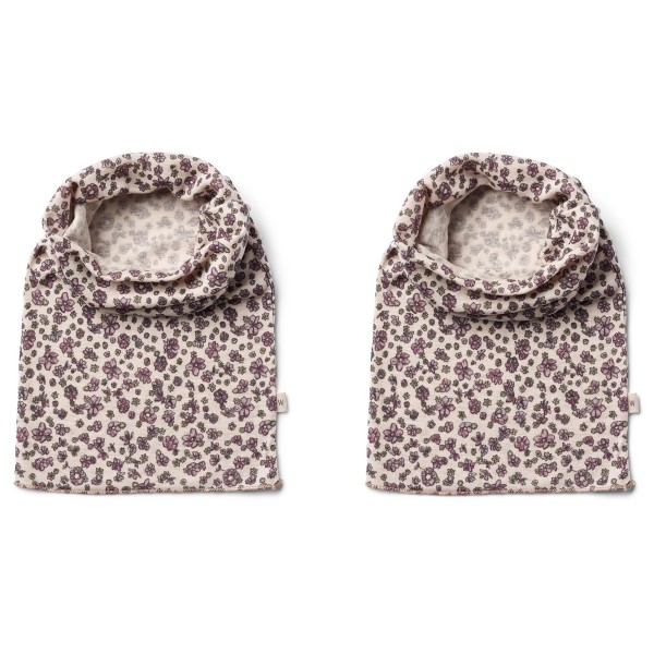WHEAT - Kid's Set of 2 Merino Wool Arta Tube Shawls - Pañuelo