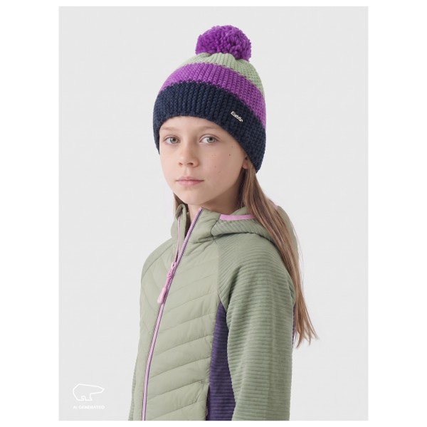 Eisbär - Kid's Star Pompon Mütze