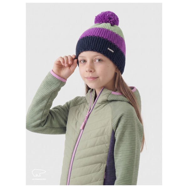 Eisbär - Kid's Star Pompon Mütze