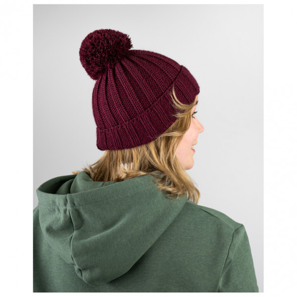NIKIN - Treeanie Folded Knitted Pom Pom - Muts