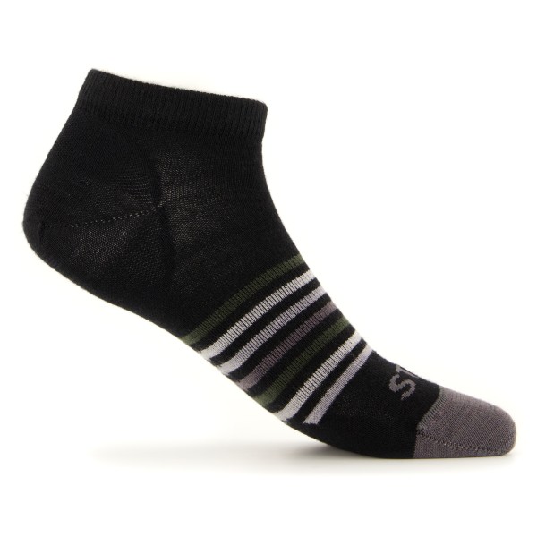 Stoic - Merino Everyday Low Socks - Striped - Multifunktionssocken