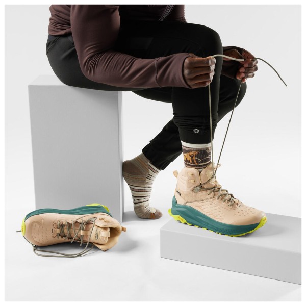 Smartwool - Hike Targeted Cushion Bear Stripe Mid Crew Socks - Calcetines de trekking