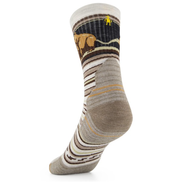 Smartwool - Hike Targeted Cushion Bear Stripe Mid Crew Socks - Wandersocken