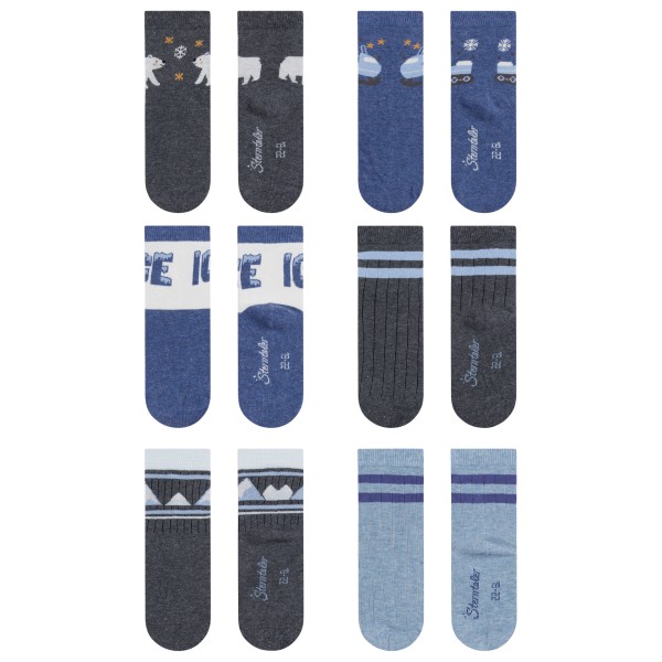 Sterntaler - Kids' Socks 6-Pack - Multifunktionelle sokker