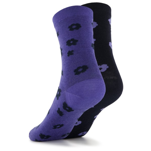 Heber Peak - Merino SylvaHe. Flower Socks 2-Pack - Multifunktionelle sokker