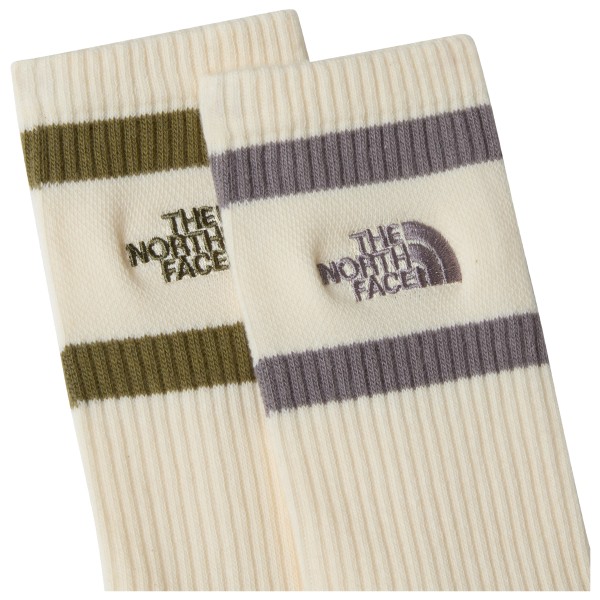 The North Face - Everyday Crew Heritage Stripe Sock 2-Pack - Sports socks