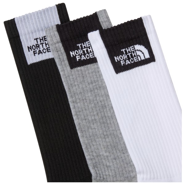 The North Face - Multi Sport Fine Box Cush Crew Sock 3-Pack - Sports socks