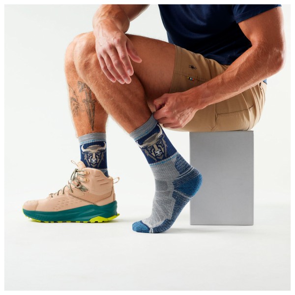 Smartwool - Hike Light Cushion Bison Crew - Vandresokker