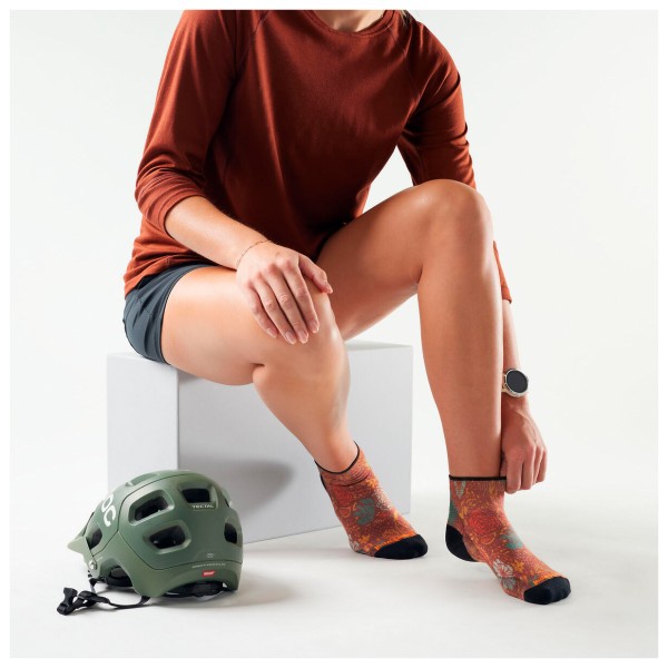Smartwool - Women's Bike Zero Cushion Paisley Ankle - Velosocken