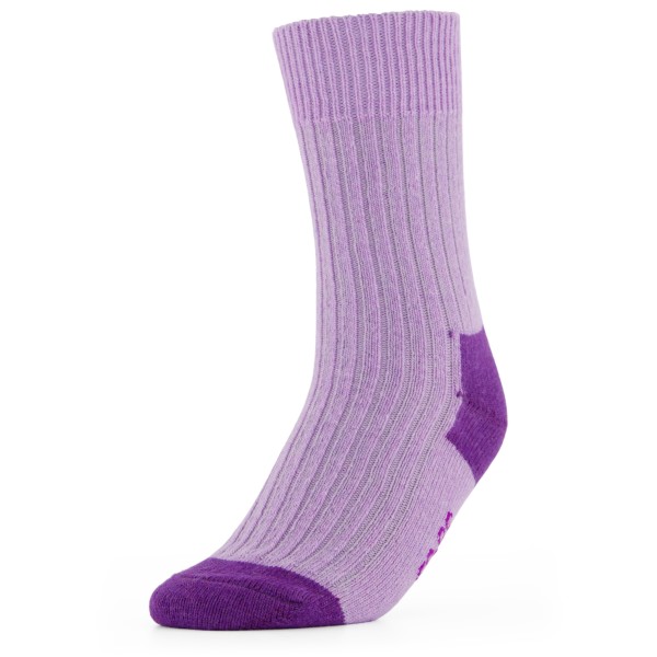 Alpacasocks&Co - Merino Cashmere Ribbed Crew - Calcetines multifuncionales