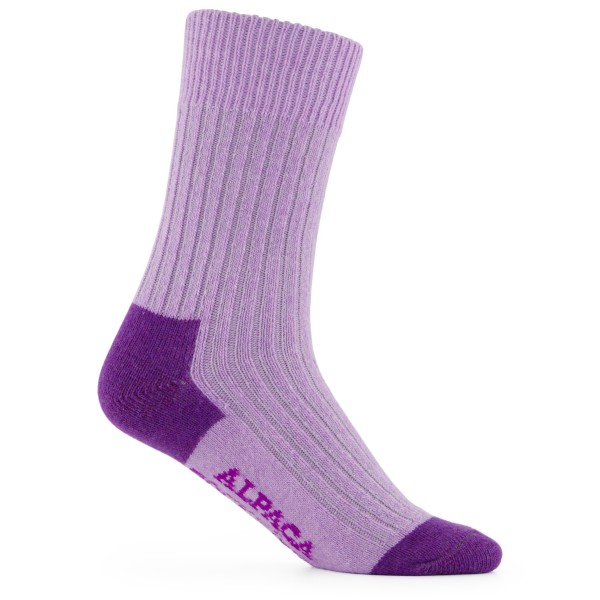 Alpacasocks&Co - Merino Cashmere Ribbed Crew - Multifunctionele sokken