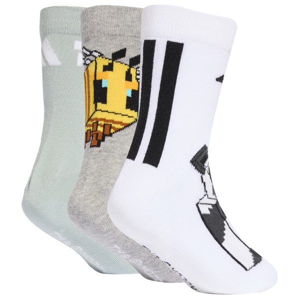 adidas - Kid's LK Minecraft 3-Pack - Calcetines multifuncionales