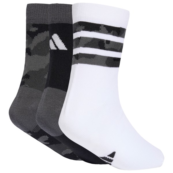 adidas - Kid's YB Camo 3-Pack - Calze casual