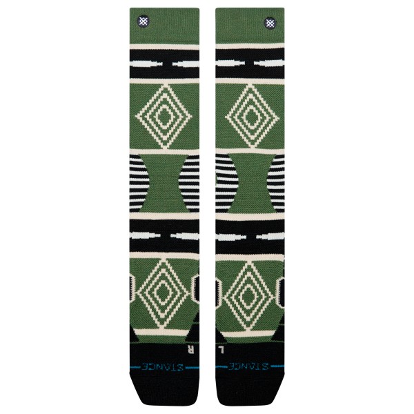Stance - Temple Mid Wool Snow - Skidstrumpor