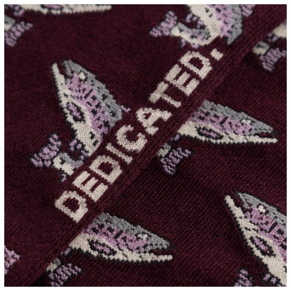 DEDICATED - Socks Sigtuna Trout Fig - Multifunktionssocken