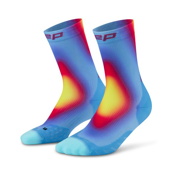 CEP - Run Edt. Gradient Socks 5.0 Mid Cut - Hardloopsokken
