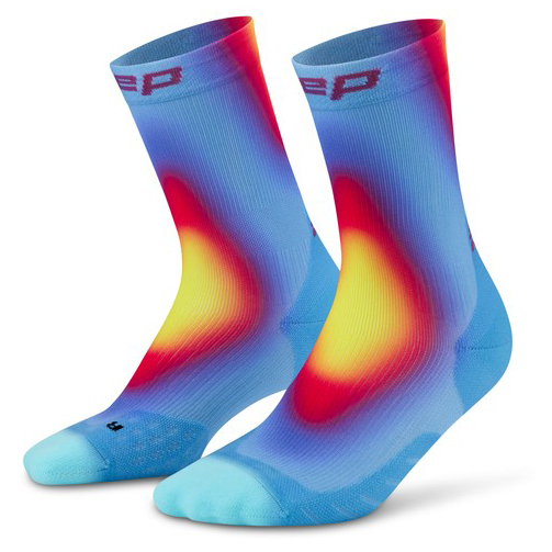 CEP - Women's Run Edt. Gradient Socks 5.0 Mid Cut - Loopsokken