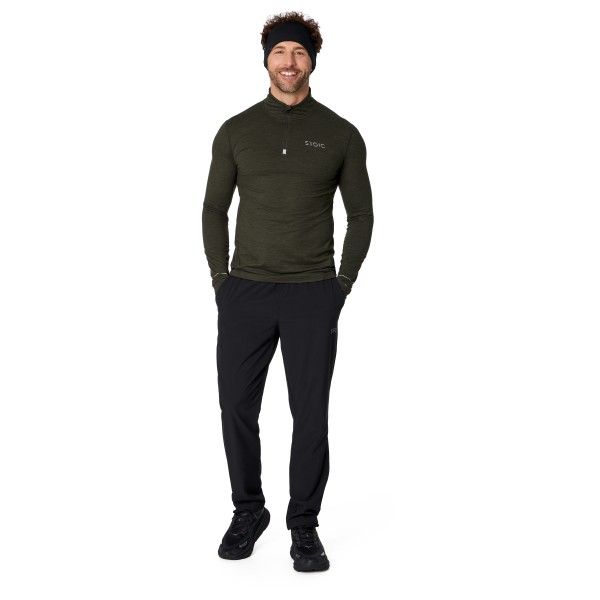 Stoic - HelsingborgSt. Performance Longsleeve with Zip - Maglia da corsa
