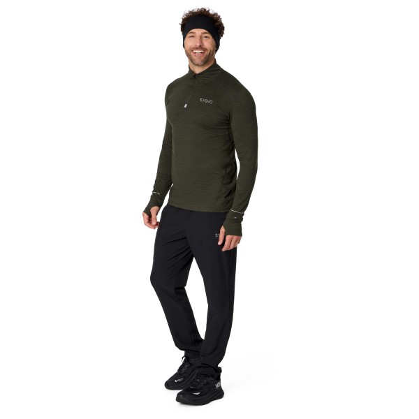 Stoic - HelsingborgSt. Performance Longsleeve with Zip - Maglia da corsa