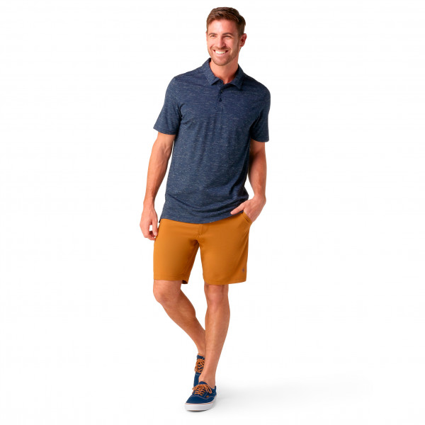 Smartwool - Merino Hemp Blend Short Sleeve Polo - Merinotröja