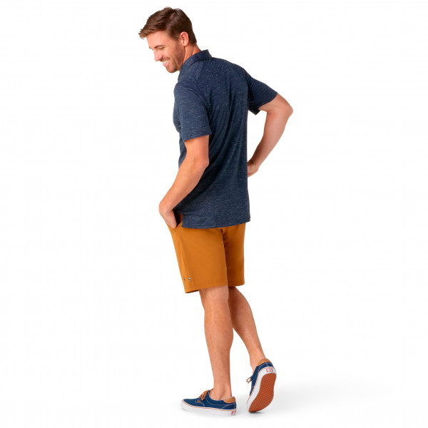 Smartwool - Merino Hemp Blend Short Sleeve Polo - Merinotröja