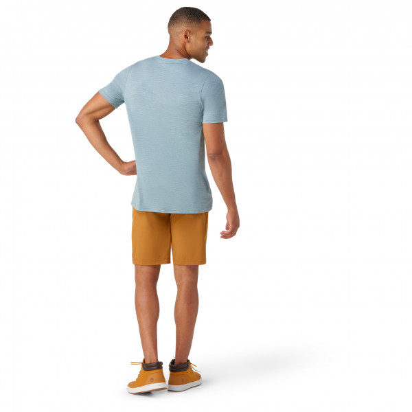 Smartwool - Merino Hemp Blend Short Sleeve V-Neck Tee - Camiseta de merino